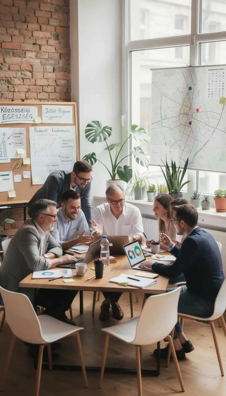 Modern office workspace